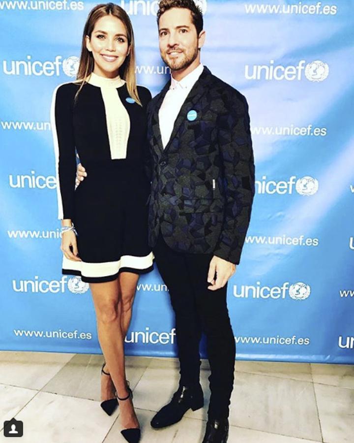 David y Rosanna comparten juntos todos sus pasiones y también algunos proyectos profesionales. La modelo siempre acompaña al cantante.