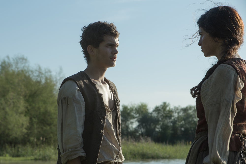 Escena de 'La peste'. Transcurre por las calles de la Sevilla del siglo XVI.