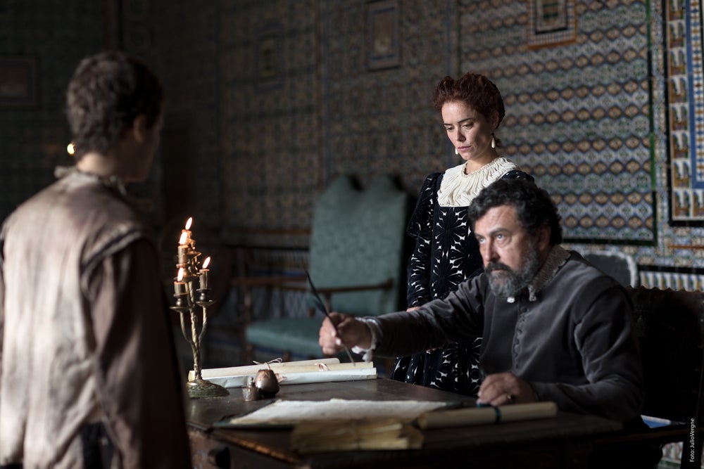 El actor Paco Tous en una escena de 'La peste'.