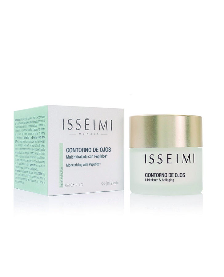 Contorno de ojos de Isséimi. Con péptidos que ayudan a recuperar la zona del contorno de ojos, otorgándole un aspecto más joven. (59€)