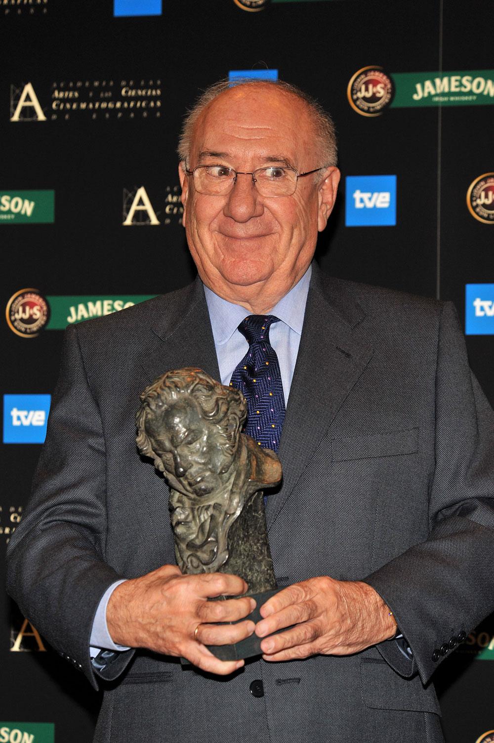 Alfredo Landa fue ganador en la categoría de mejor actor en los Premios Goya 1987 por 'El bosque animado'