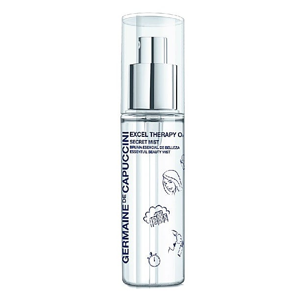 Cansancio. Excel Therapy O2 Secret Mist de Germaine de Capuccini (26 euros).