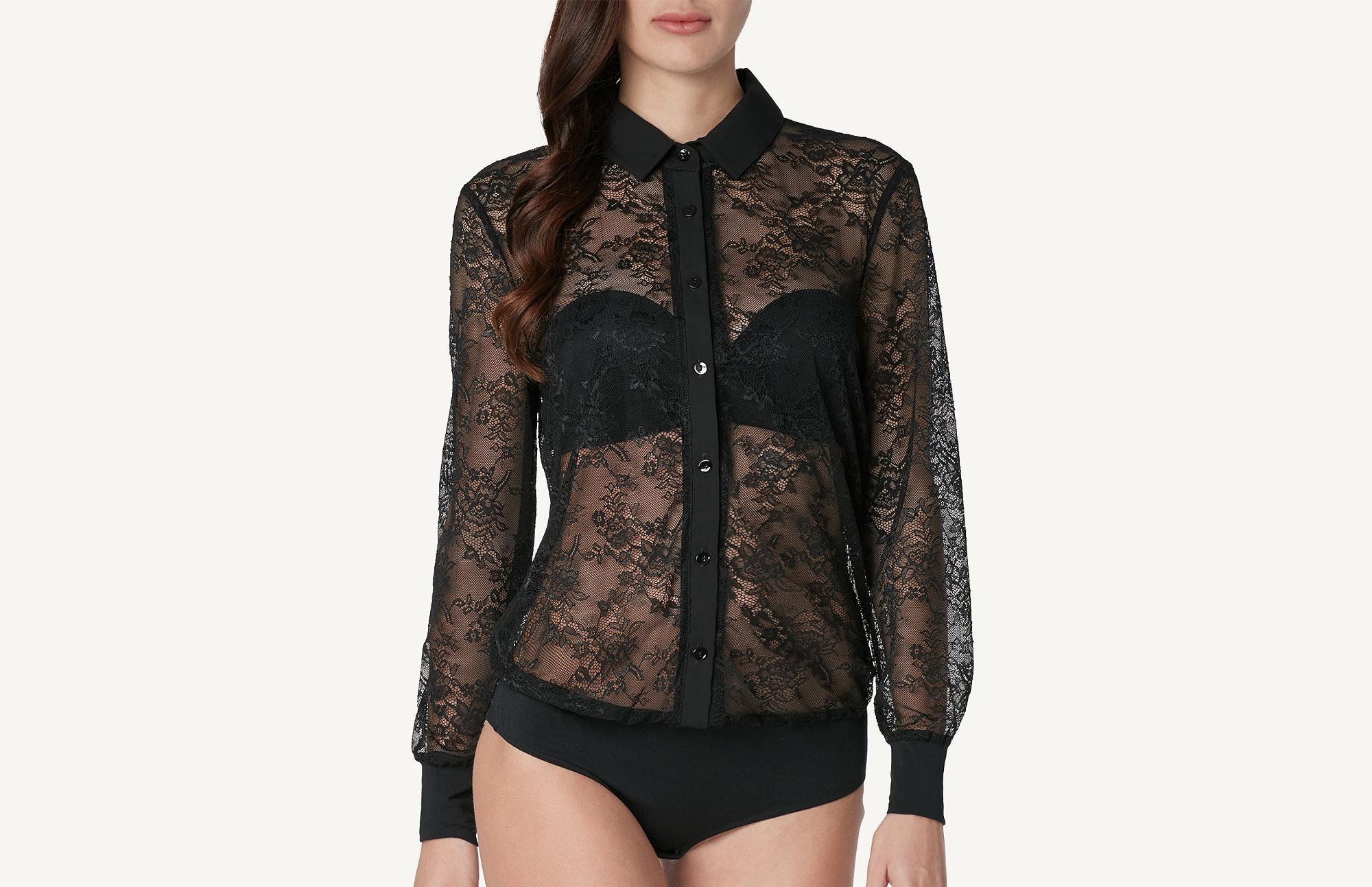 Body con encaje y botones de Intimissimi: 49,90 euros.