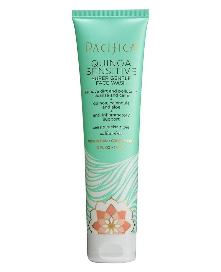 Quinoa: Sensitive Face Wash de Pacifica. Es el ingrediente estrella de esta marca 100% vegana. El limpiador sin aceite que no agrade la piel. 8 € aprox. (www.pacificabeauty.com)