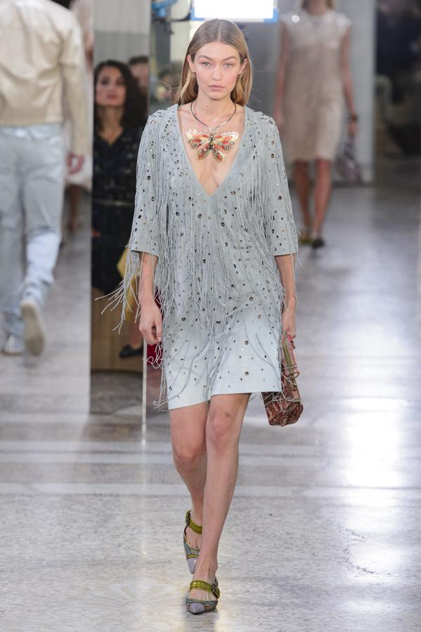 Lo mismo ocurrió en Milán: Gigi Hadid fue la modelo que más conversación generó durante la Semana de la Moda.