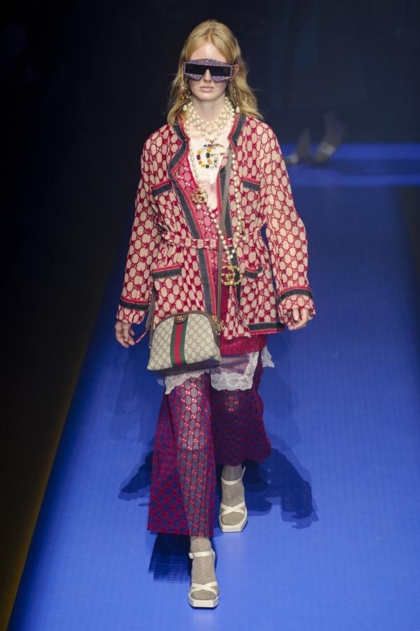 En Milán, el desfile de Gucci fue uno de los más comentados en Instagram.