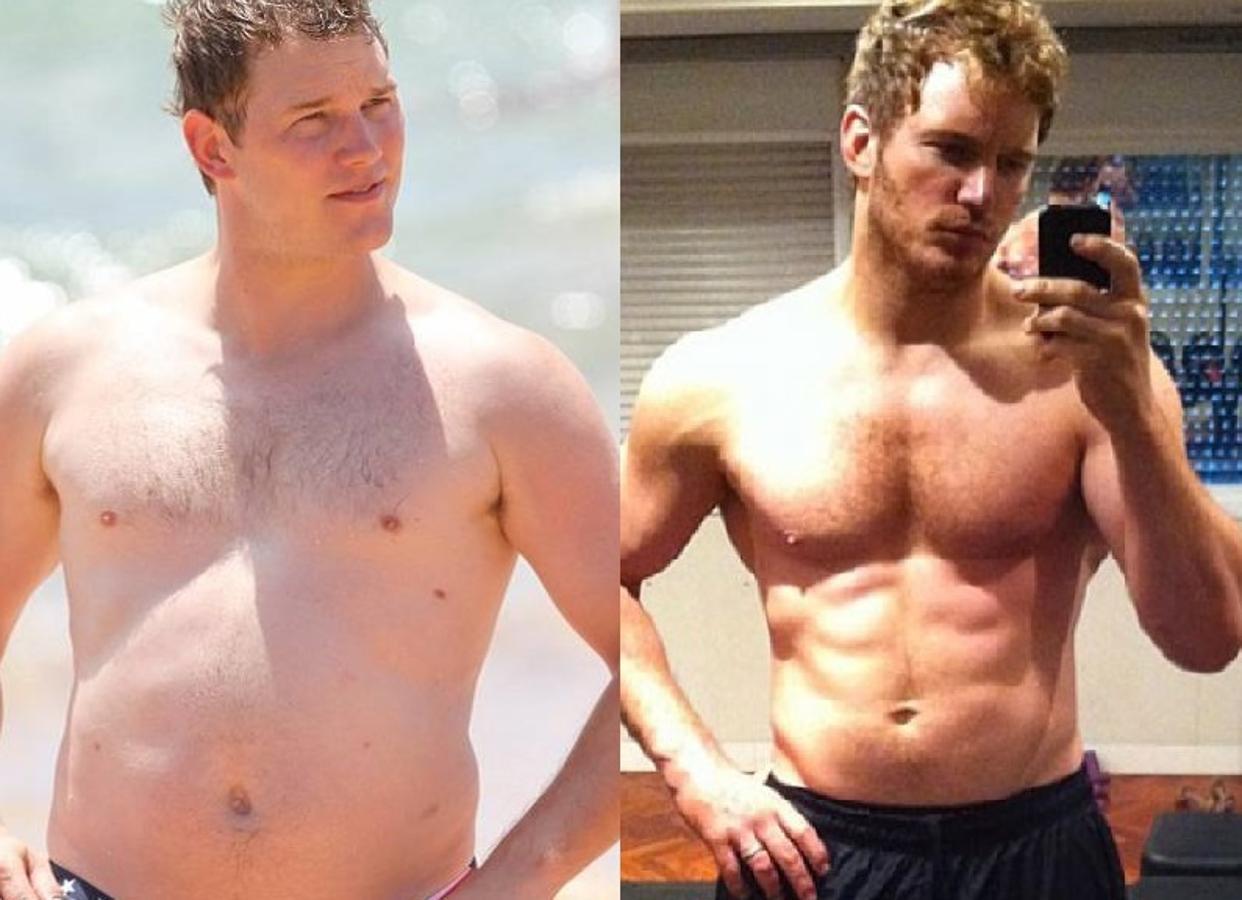 Chris Pratt adelgazó, estilizó su figura y tuvo que tonificar su cuerpo para dar vida a Peter Quill, de 'Guardianes de la Galaxia'.