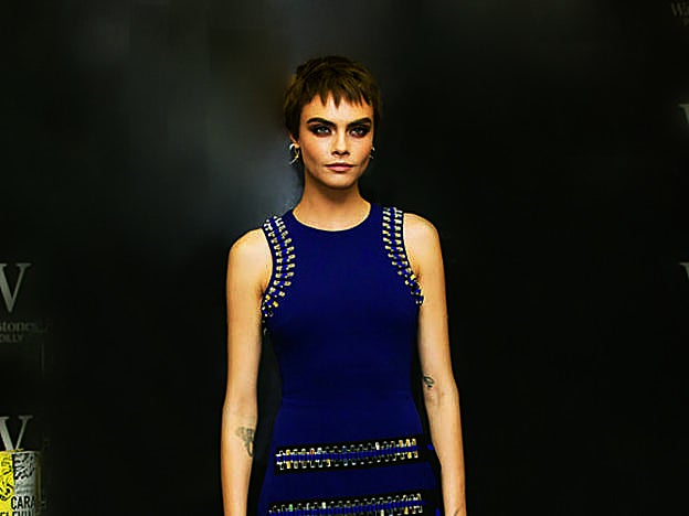 Galería. La modelo Cara Delevigne.