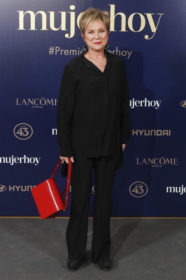 Inés Ballester no quiso perderse los IX Premios Mujerhoy.