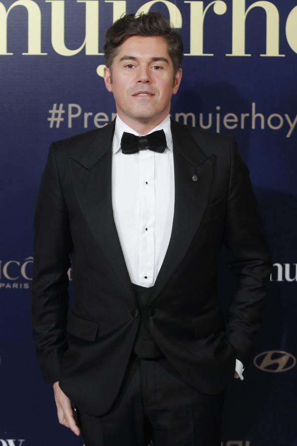 Jorge Vázquez no quiso faltar a la gran noche de los Premios Mujerhoy