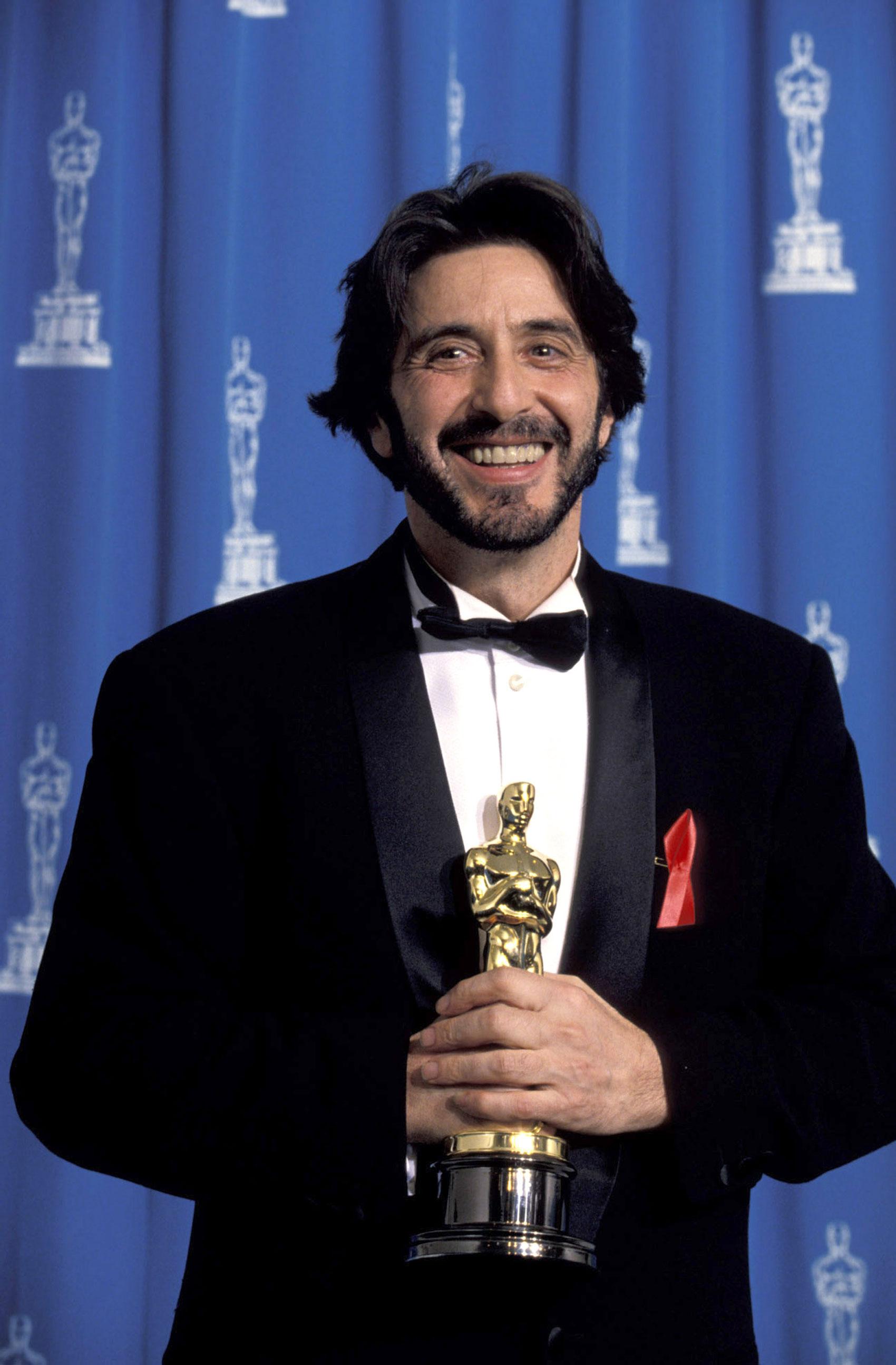 1993: Al Pacino. Oscar Mejor Actor por 'Esencia de mujer'