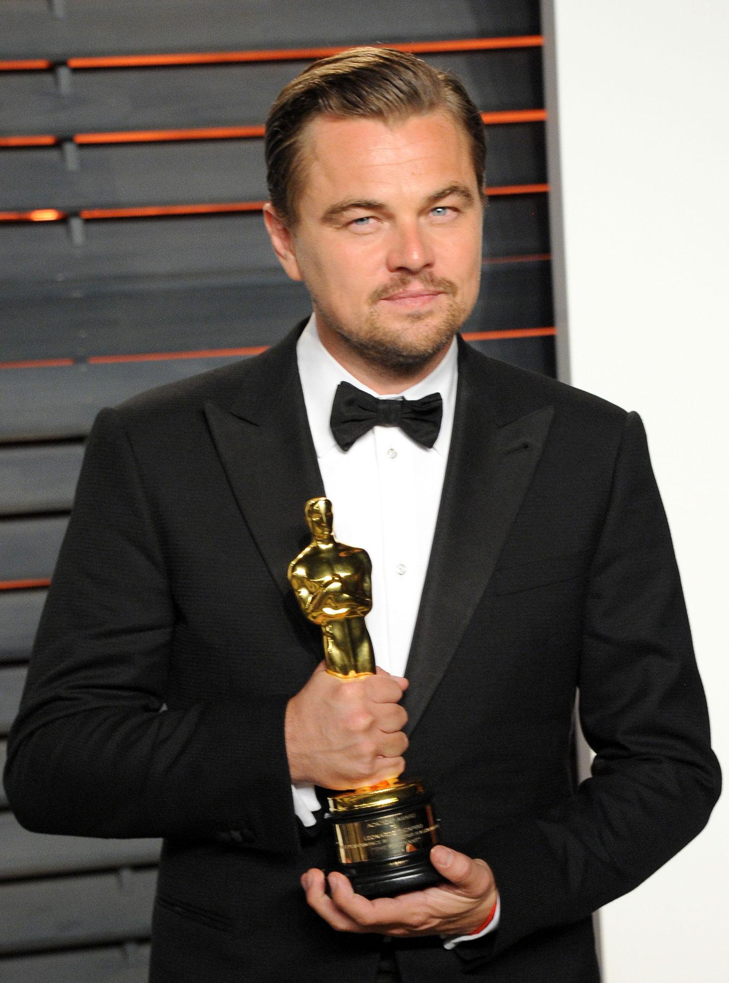 2016: Leonardo di Caprio. Oscar Mejor Actor por 'El renacido'