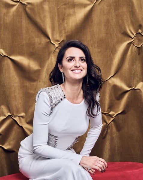 Una radiante Penélope Cruz.