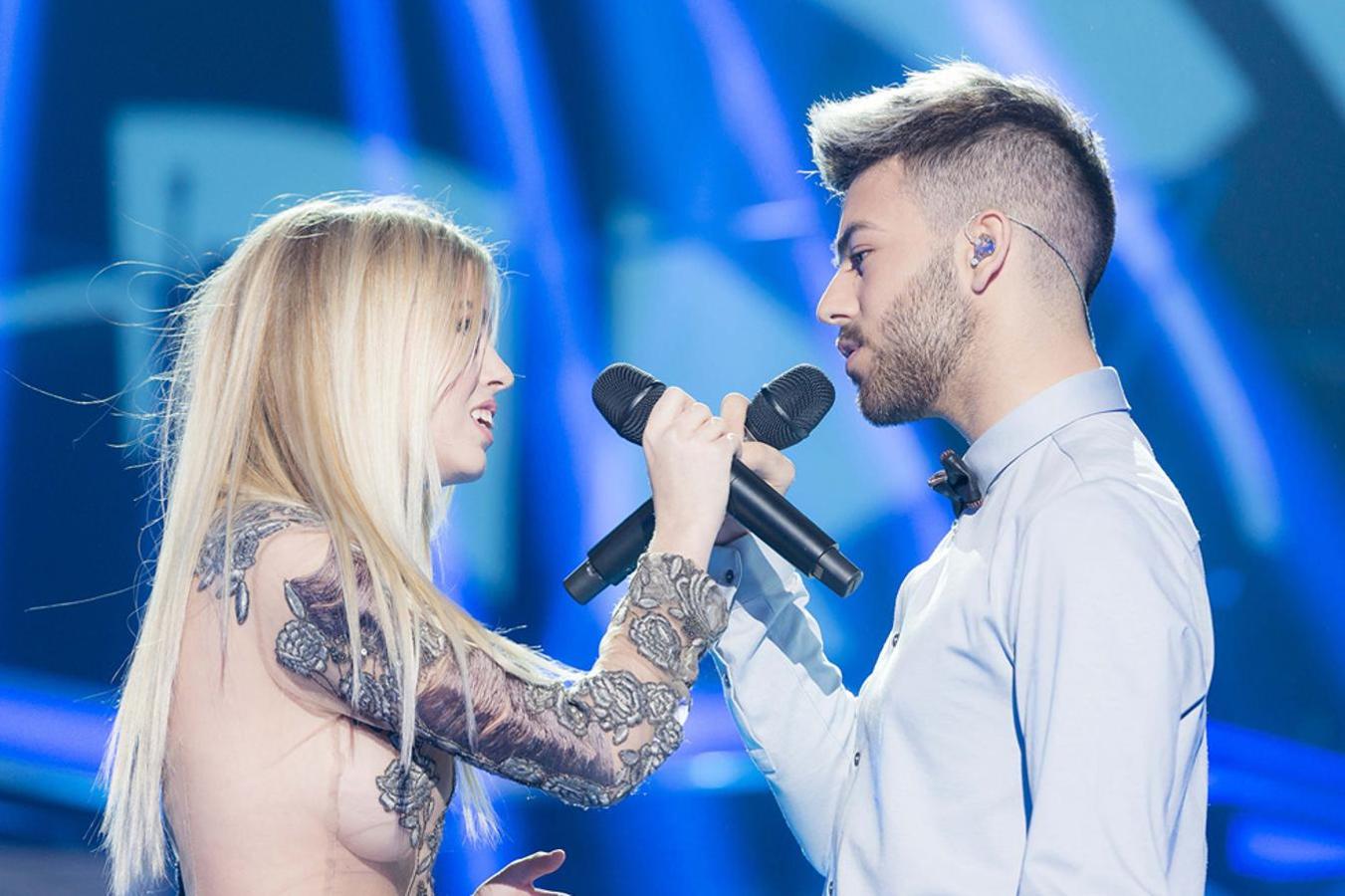 Gala 4: Nerea y Agoney cantaron juntos 'Symphony'.