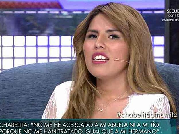 Chabelita Pantoja durante su último paso por 'Sábado Deluxe'.