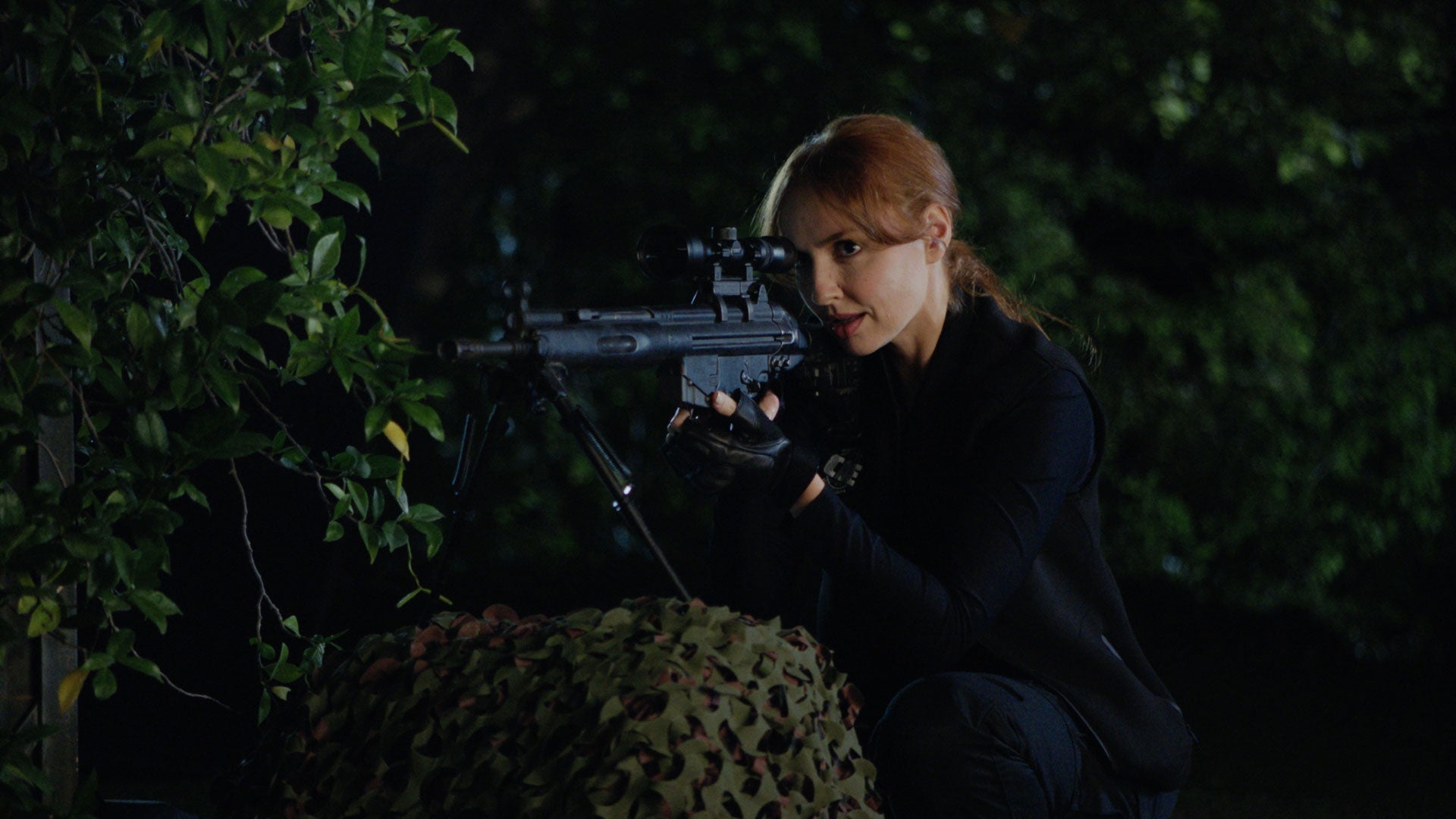 El personaje de Cristina Castaño es una experta en el combate cuerpo a cuerpo, una boina verde que oculta a su familia su faceta más peligrosa.