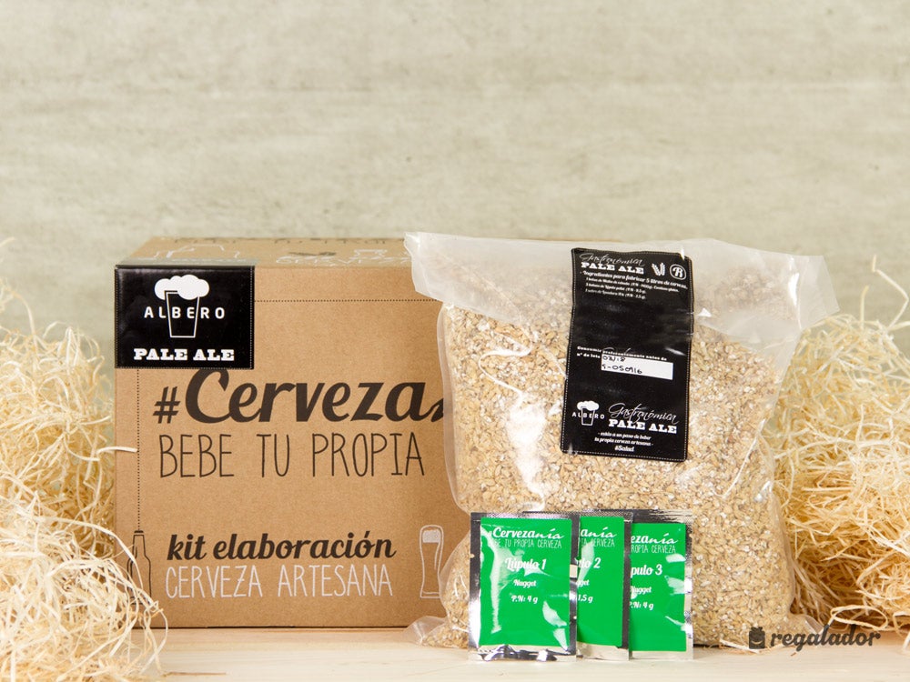 Otra de las ideas para el kit de cerveza artesanal con el que os podréis tomar juntos las mejores cañas de vuestra vida. ¿No te lo estarás pensando, no?