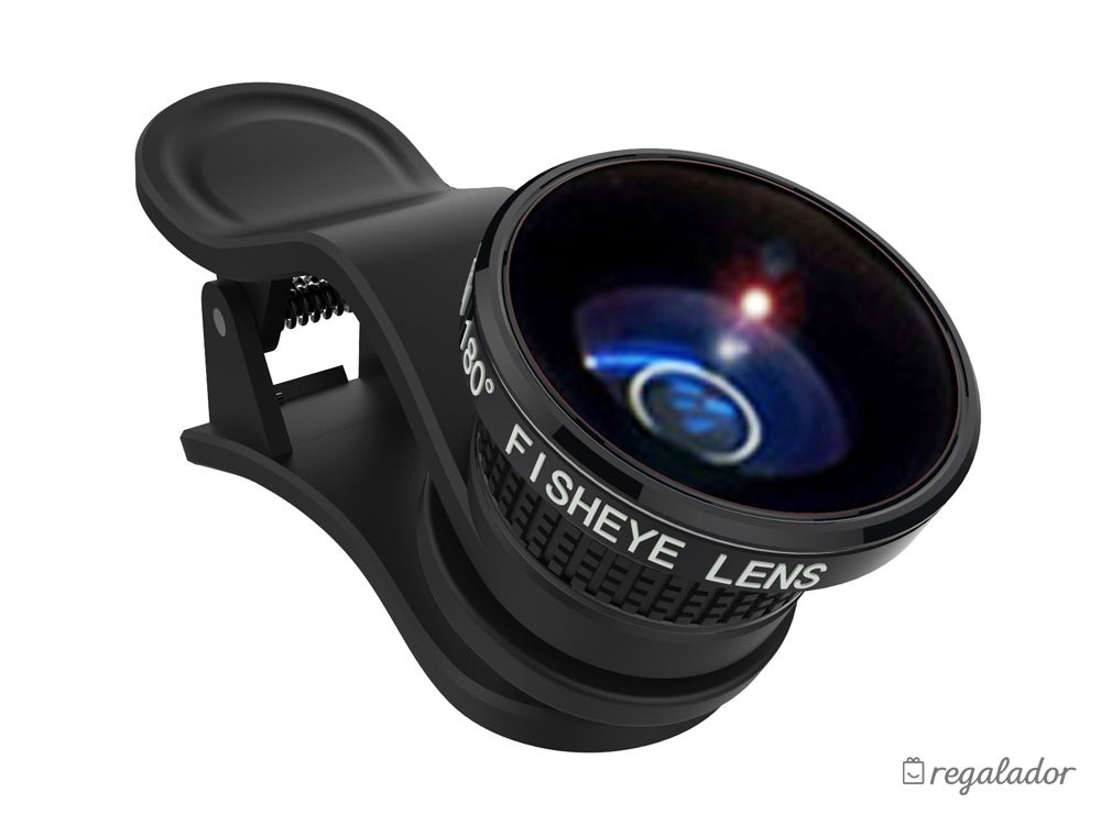 ¡Fotos por doquier! Si le encantan las fotos te agradecerá eternamente este detalle. El ojo de pez le dará otro enfoque a sus fotos.