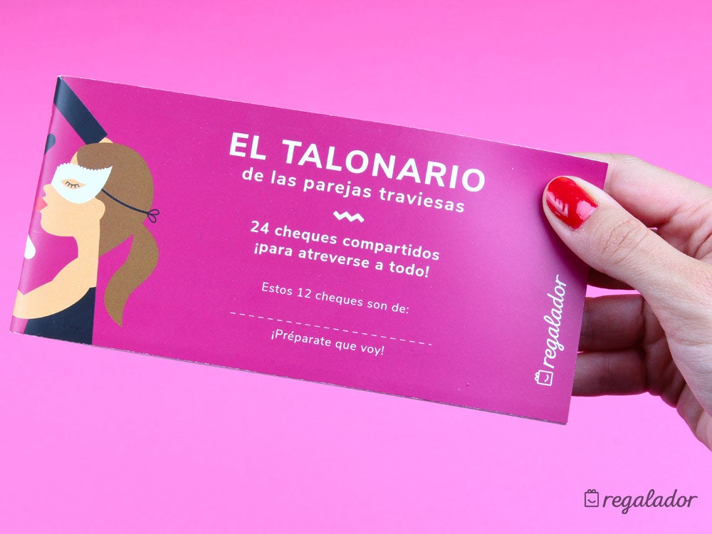 Este San Valentín tienes todas las papeletas para arrasar y lo sabes. Sorpréndela con un talonario de los 12 cheques más picantes para haceros inseparables en todos los sentidos.