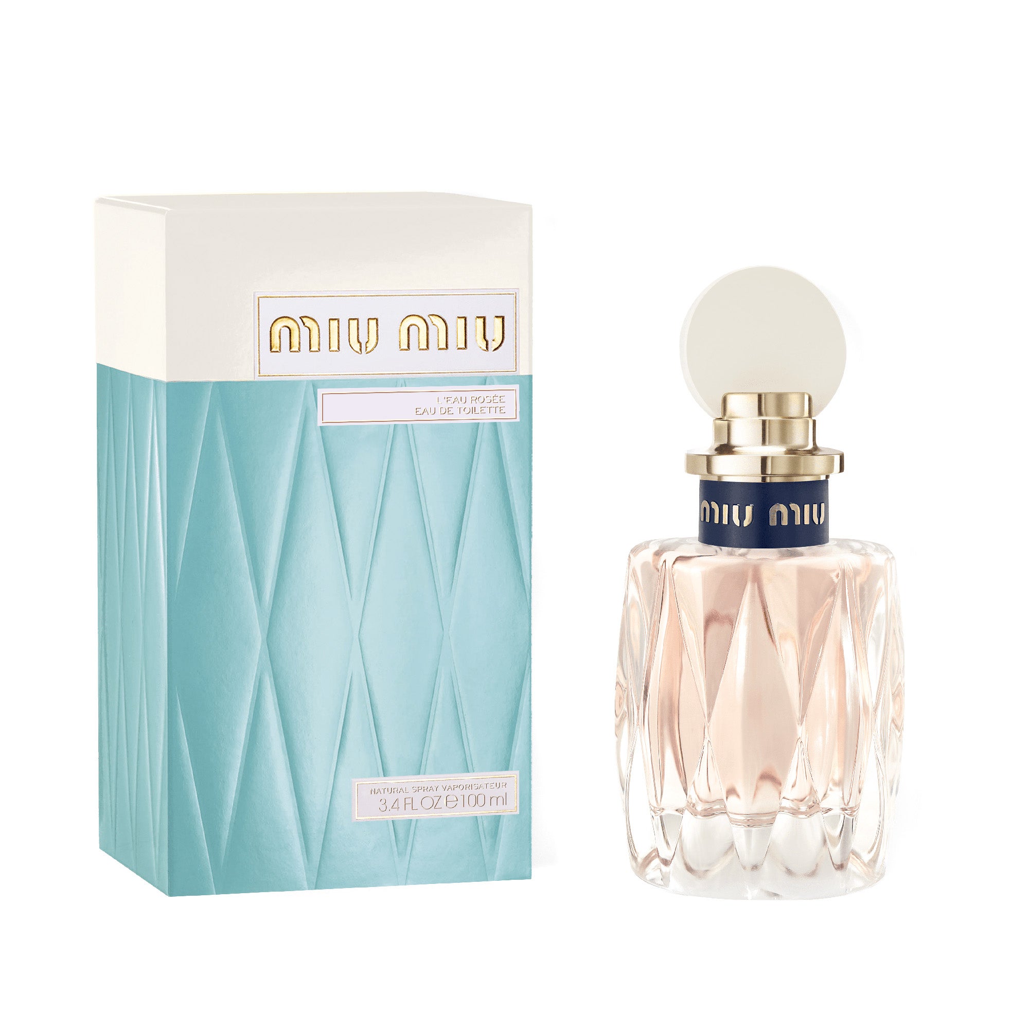 Miu Miu L’Eau Rosée. La nueva fragancia de Miu Miu se presenta en tono rosado, es una floral suave, perfecta para regalar a una mujer este San Valentín. (57€, 30 ml)