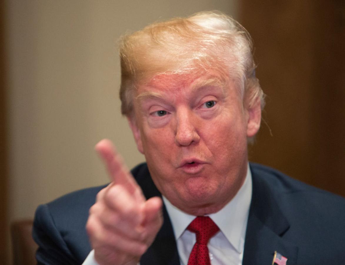 La melena de Donald Trump sigue siendo todo un misterio. ¿Injerto de pelo?