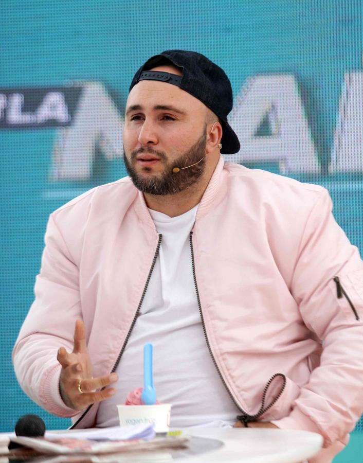 Kiko Rivera en 'La mañana de Chilevisión', el 21 de febrero de 2017.