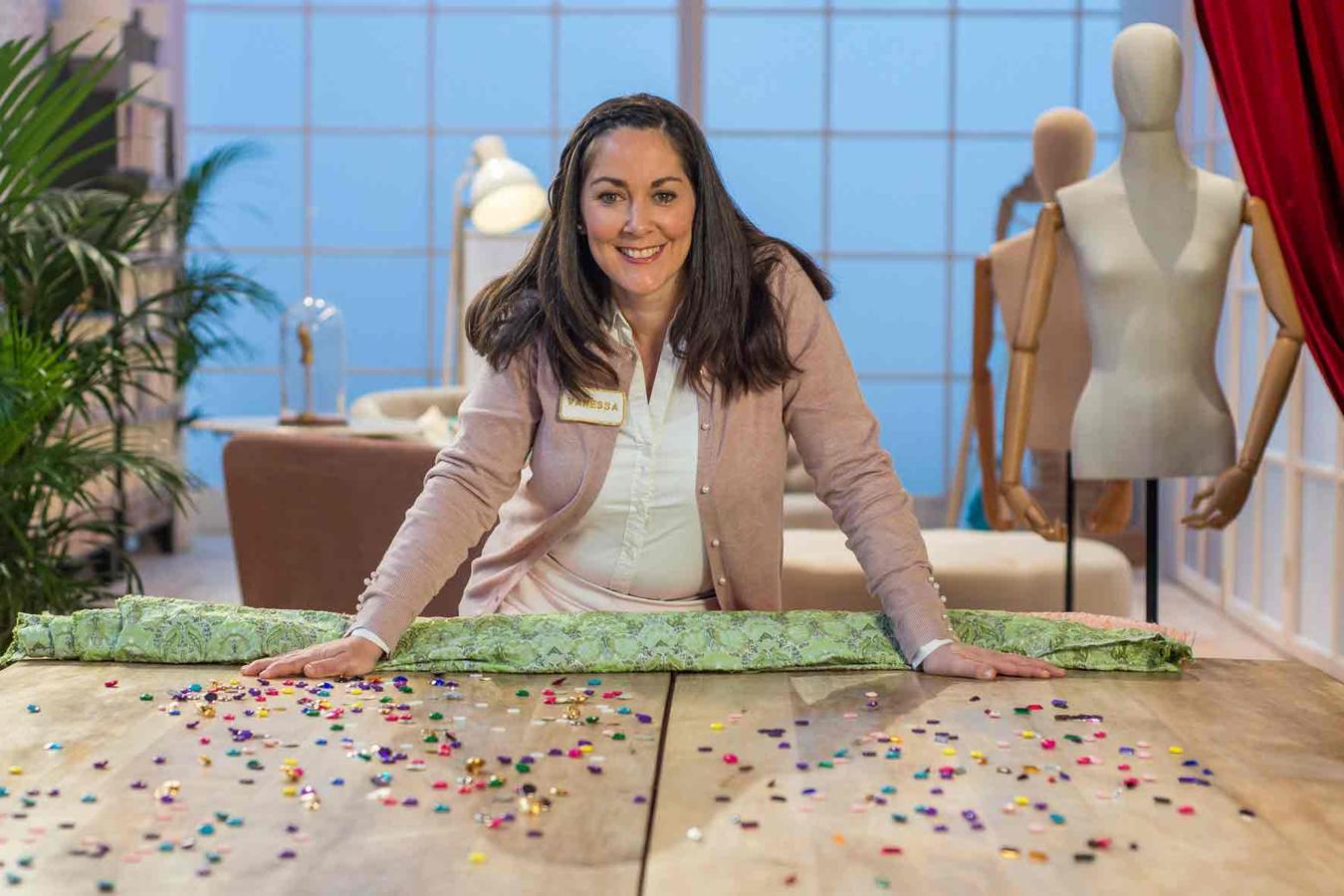 Vamessa, que participa en la primera edición de 'Maestros de la costura', es profesora de religión en San Sebastián.