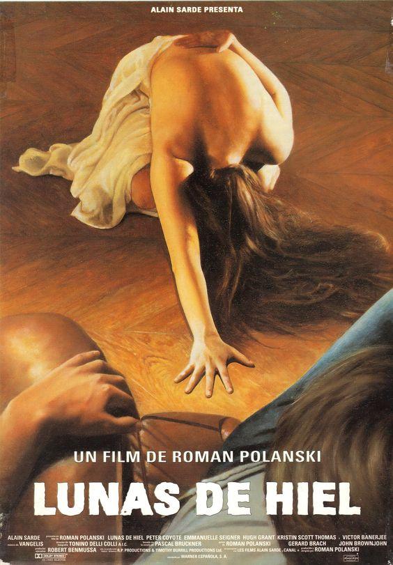 ' Bitter moon ' o 'Lunas de hiel', una película de Roman Polanski de 1992.