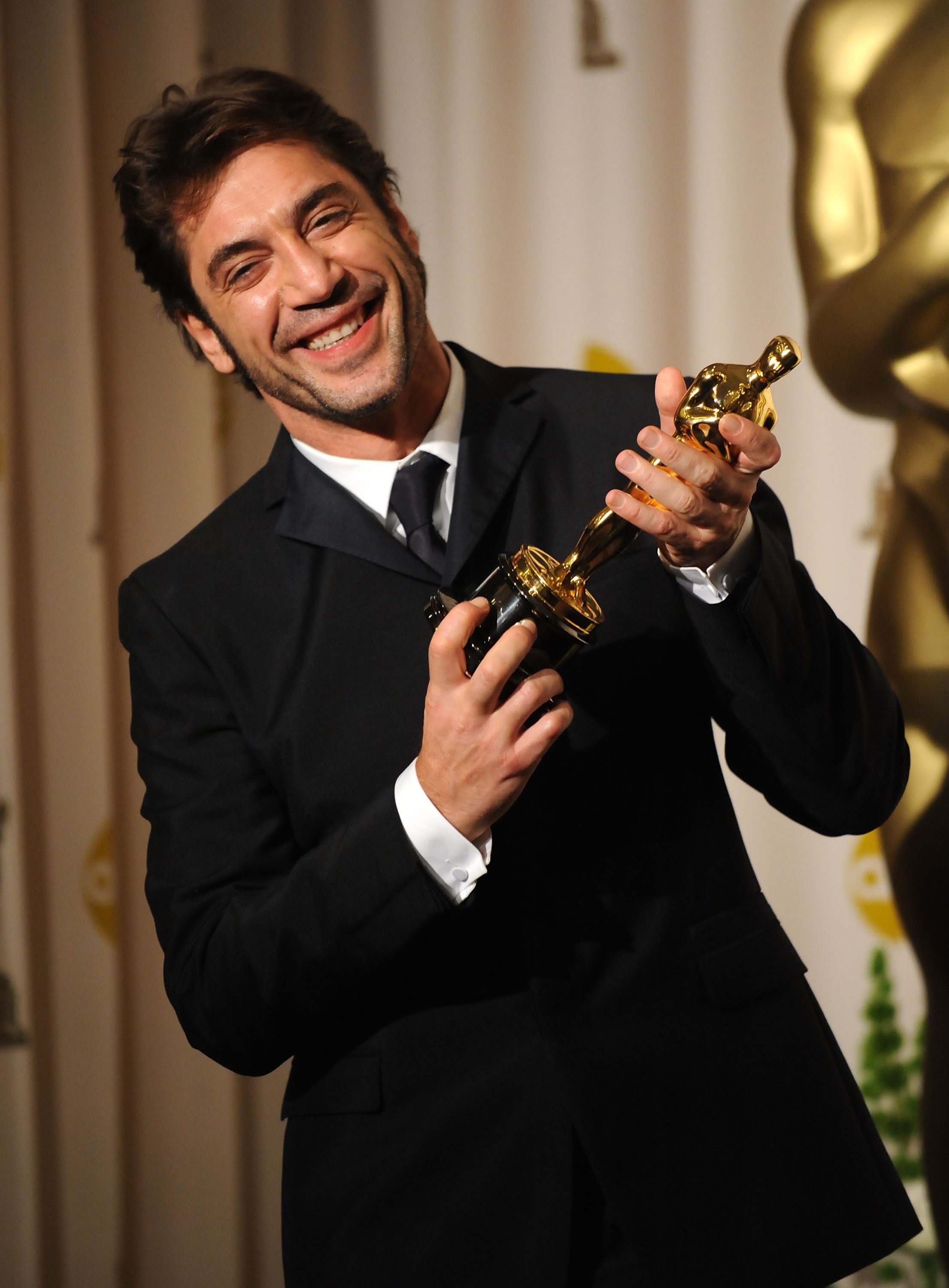 Premios Oscar 2008. Mejor Actor de Reparto: Javiern Bardem por la película No es país para viejos.