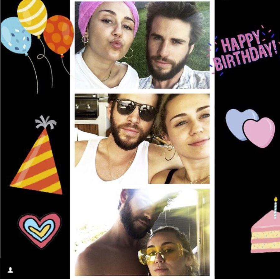 Miley Cyrus y Liam Hemsworth se han vuelto de lo más empalagosos en su renovada relación.