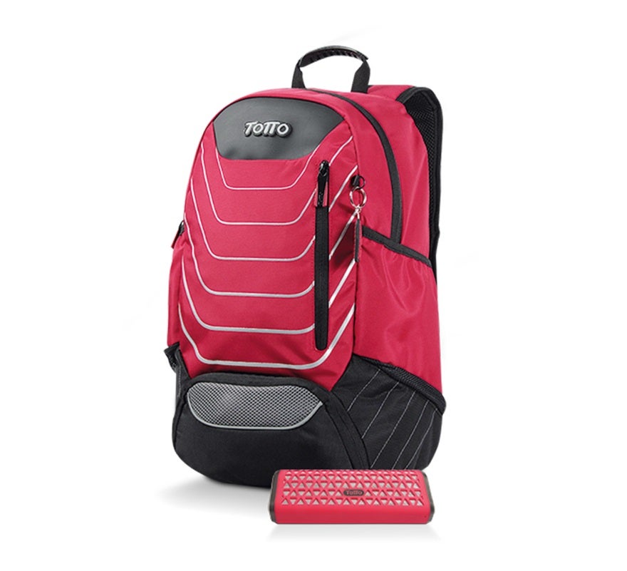 Mochila Music Pack para guardar el ordenador. De Totto por 84,99 euros.