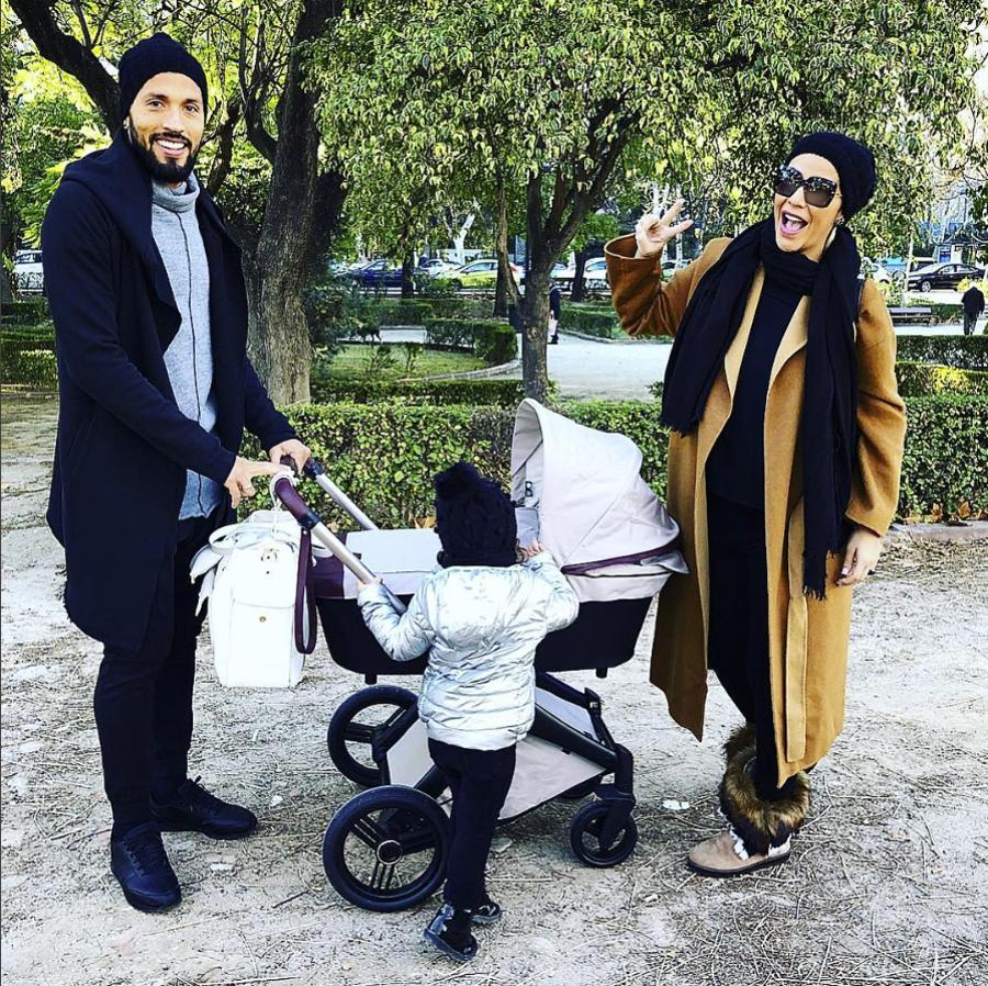 Tamara Gorro y Ezequiel Garay son felices, están enamorados y os lo muestran siempre que pueden.