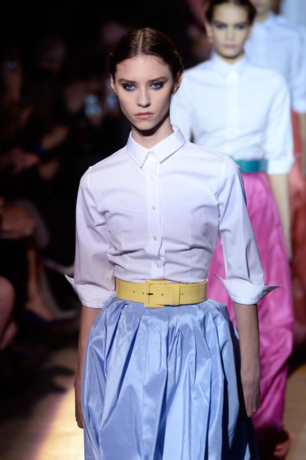 La camisa, la pieza más icónica del imaginario creativo de Carolina Herrera durante 37 años.