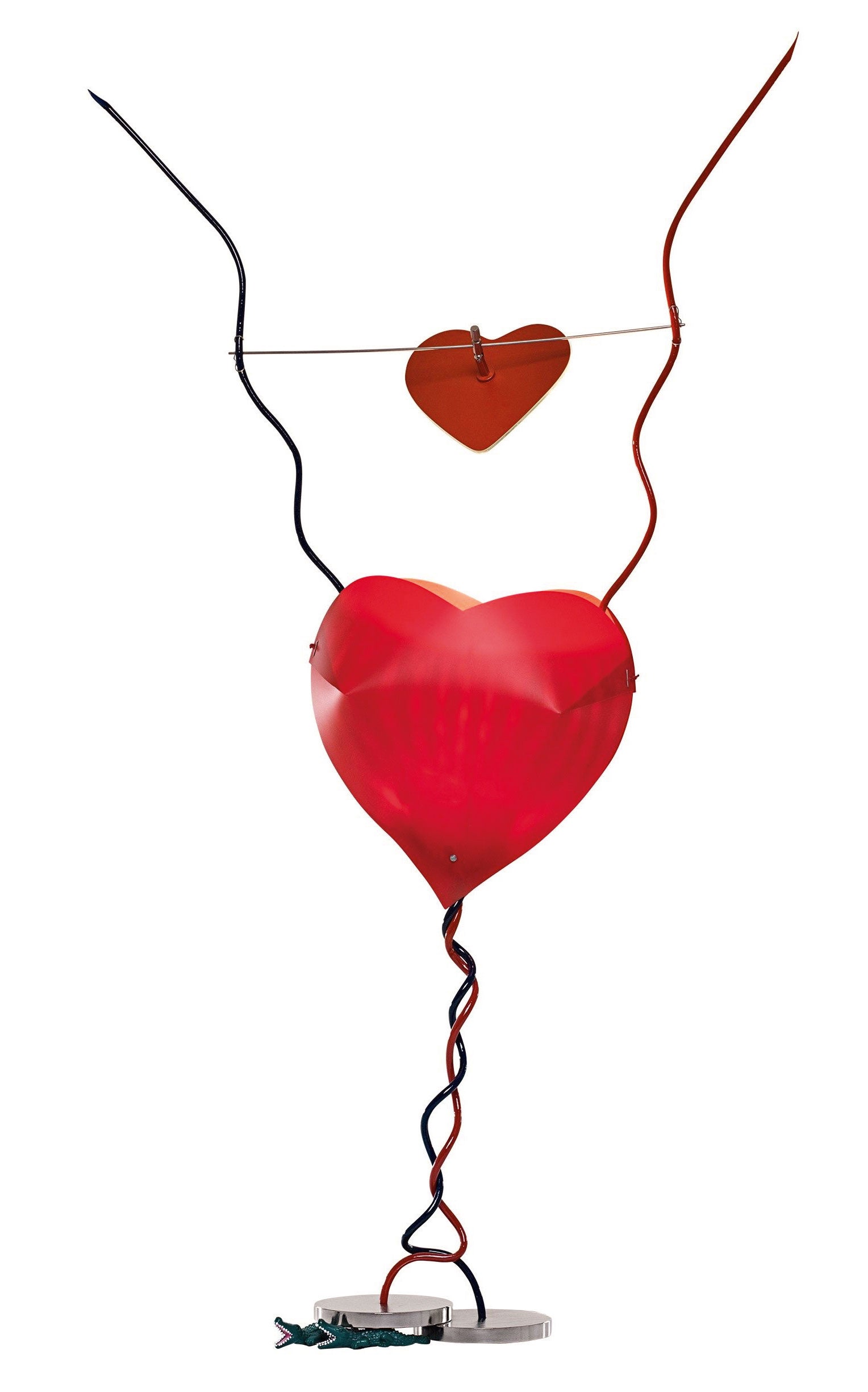 Ingo Maurer creó un nuevo lenguaje para las lámparas. Sus piezas están entre la escultura y la instalación, como esta creada en 1989. ingo-maurer.com.