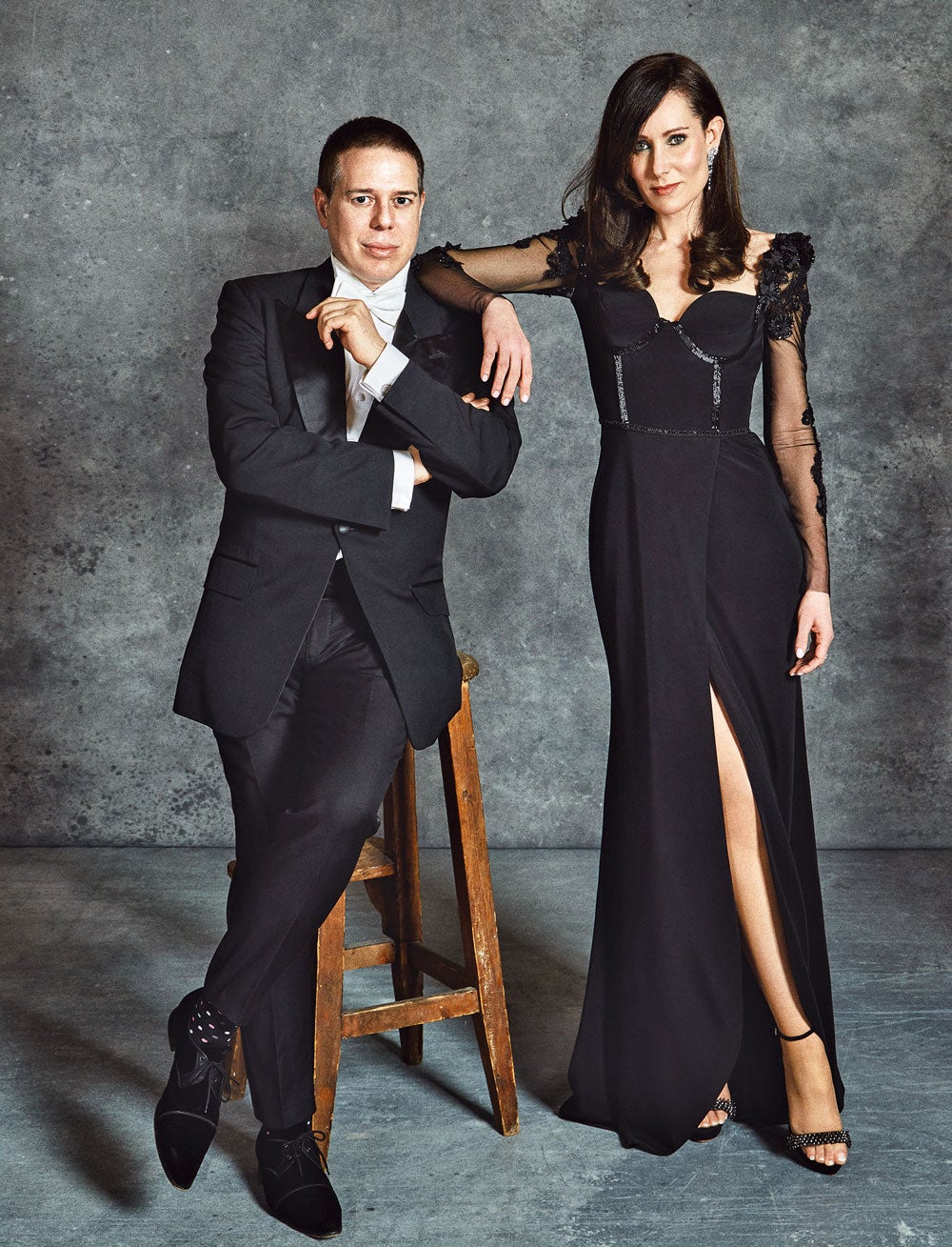 Los diseñadores Hannibal Laguna e Isabel Zarpadiez.