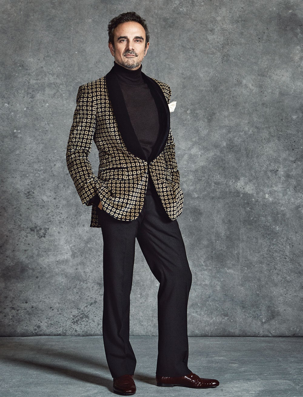 El diseñador de interiores Lorenzo Castillo.