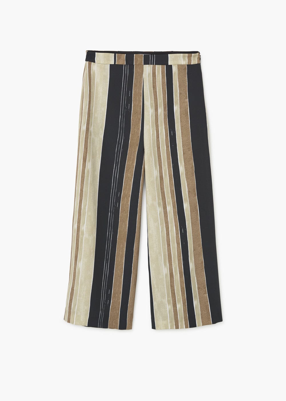 Pantalón cross a rayas: 9,99 euros.