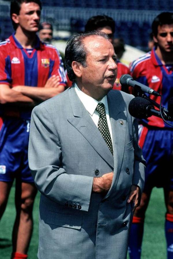 El que fuera presidente del FC Barcelona moría el 3 de diciembre.