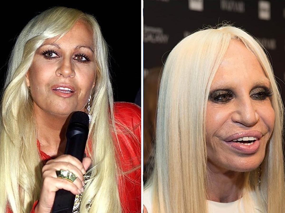Con Donatella Versace, sobran las palabras.