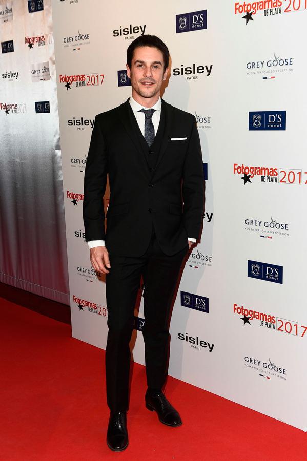 Alejo Sauras a su llegada a los Premios Fotogramas de Plata.