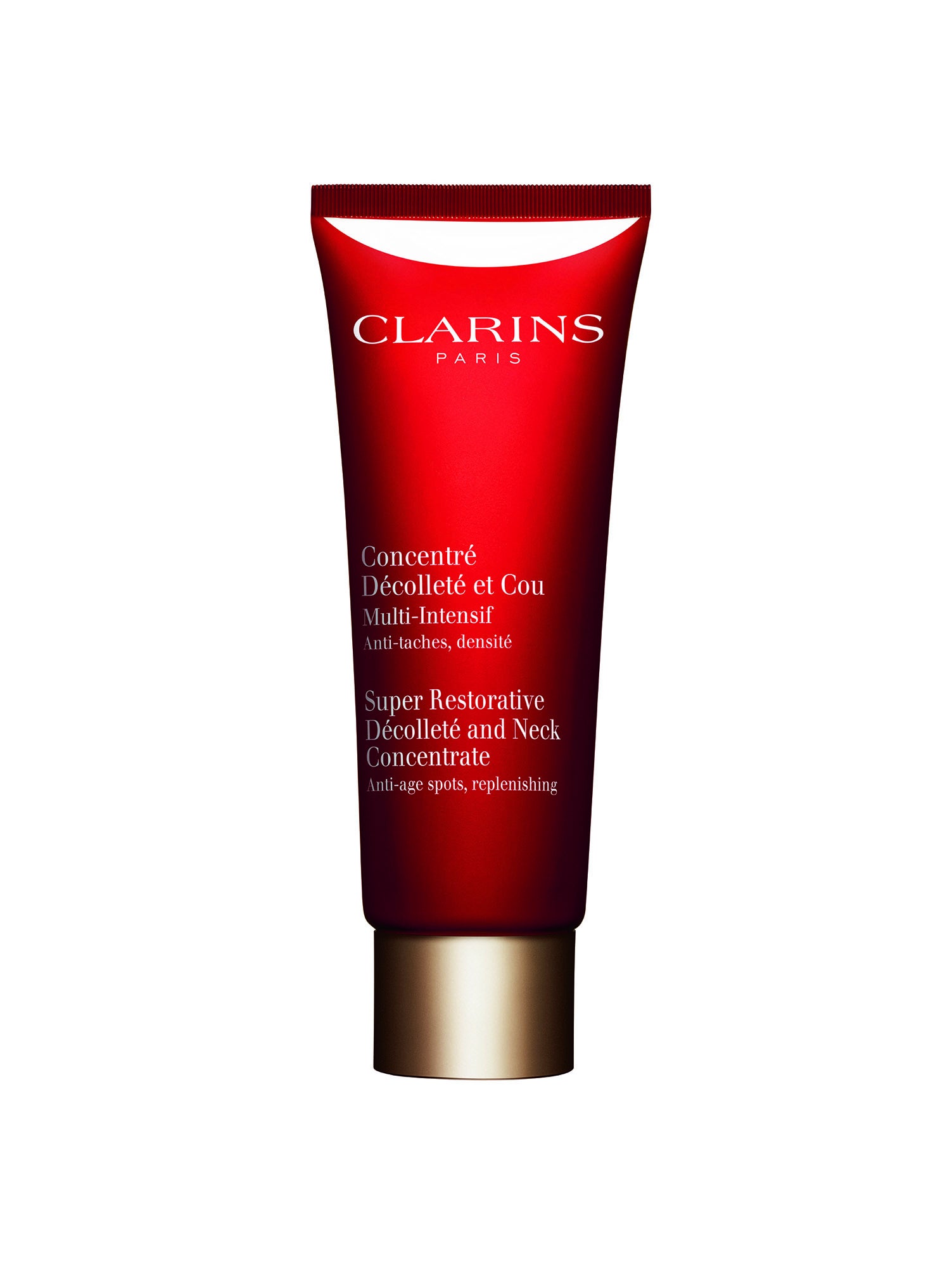 Multi-Intense Concentré Décolleté et Cou de Clarins. El tratamiento que preserva la belleza del cuello y el escote después de los 50. Antiarrugas y antimanchas. (83,50€)