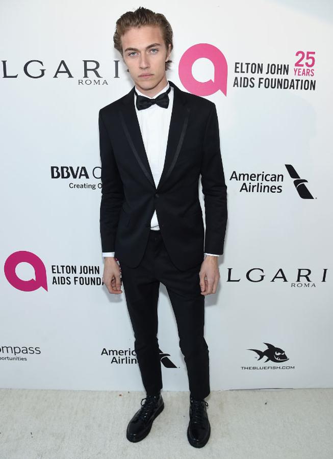 Lucky Blue otro de los presentes en la famosa fiesta de Elton John.