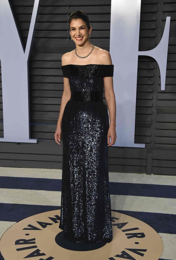Radhika Jones en la fiesta de 'Vanity Fair' organizada con motivo de la 90 edición de los Premios Oscar.