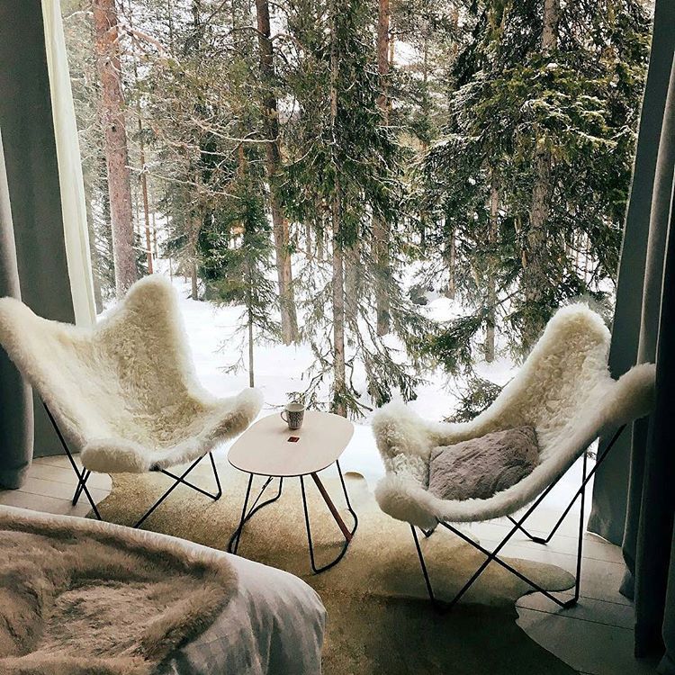 Artic Treehouse Hotel: casi 17.000 seguidores en Instagram. Encantadoras habitaciones en medio de los bosques nevados de Finlandia. Foto: @artictreehousehotel