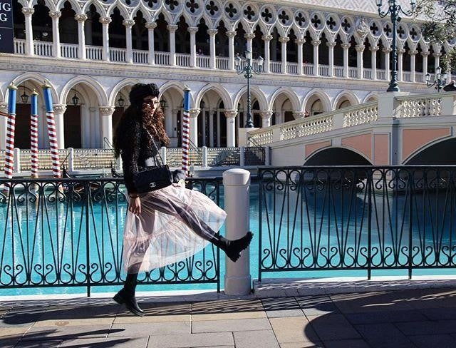 The Venetian, Las Vegas: 114 mil seguidores en Instagram. Viaja a la Venecia italiana sin moverte de Las Vegas. Plazas y canales con una decoración exquisita. Foto: @ximenapradoo.