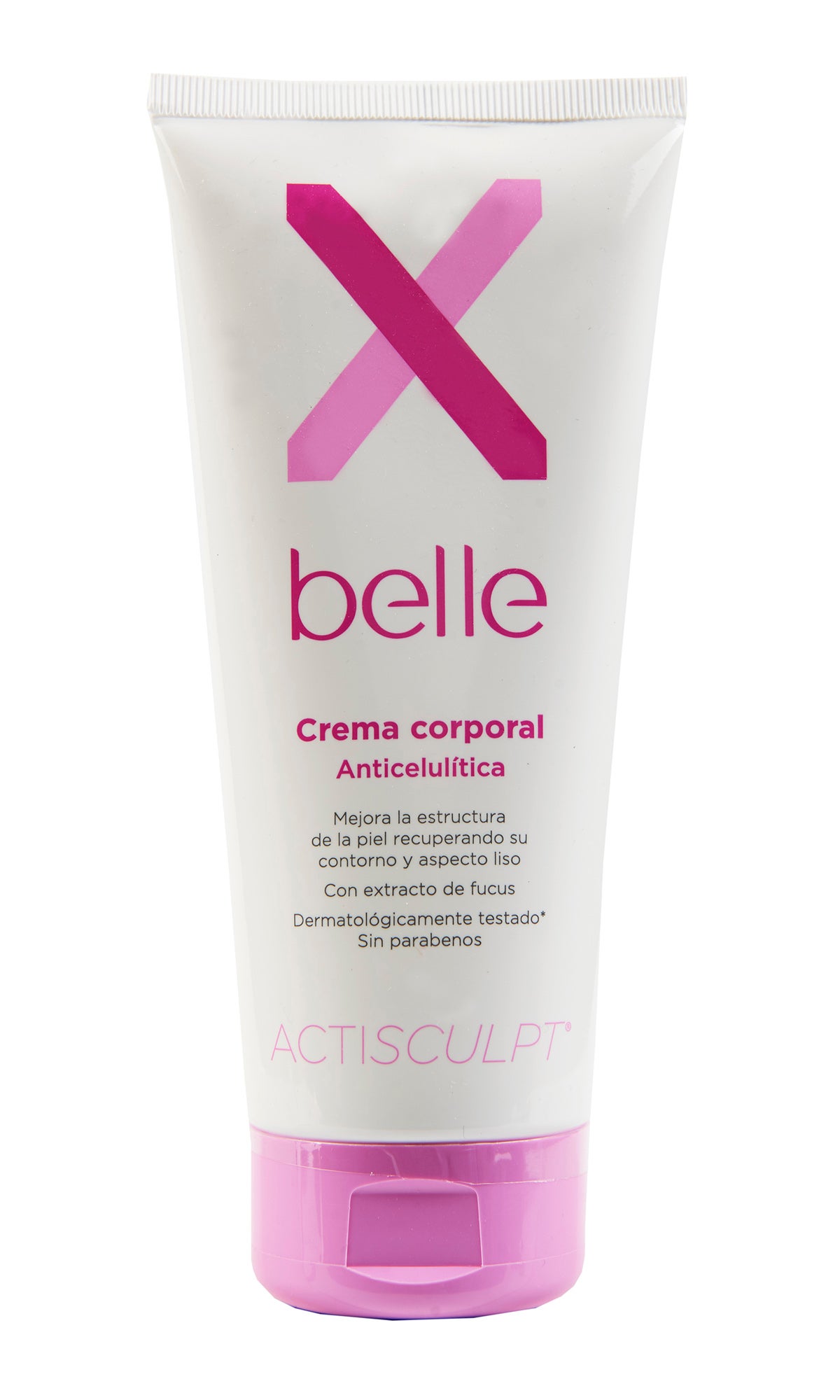 Crema Anticelulítica Belle. Mejora la estructura de la piel recuperando su contorno y su aspecto liso. Con extracto de fucus. Sin parabenos. (2,99€, Eroski)