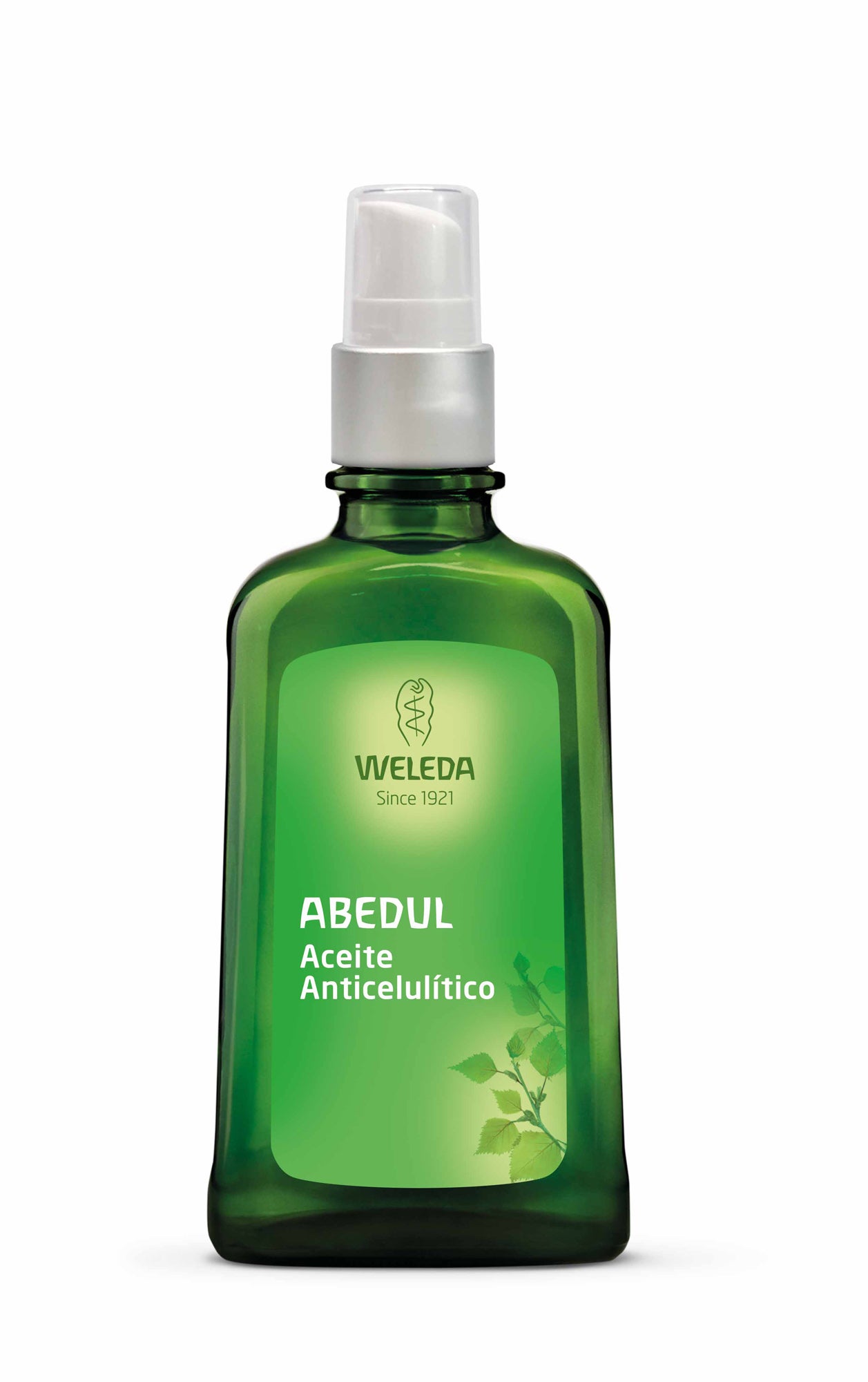 Aceite anticelulítico Abedul de Weleda. Doble acción reductora y reafirmante. Su combinado de aceites 100% vegetales suaviza y nutre la piel, reduciendo la celulitis. (22,90€, 100 ml)