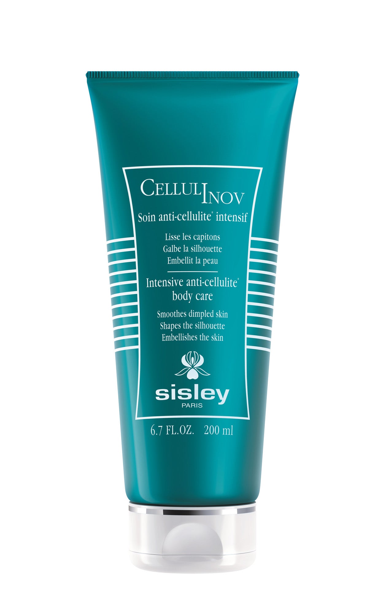 Cellulinov de Sisley. Tratamiento anticelulítico intensivo para un cuerpo esculpido y una silueta más estilizada. Con activos vegetales y aceites esenciales. (177,50€)