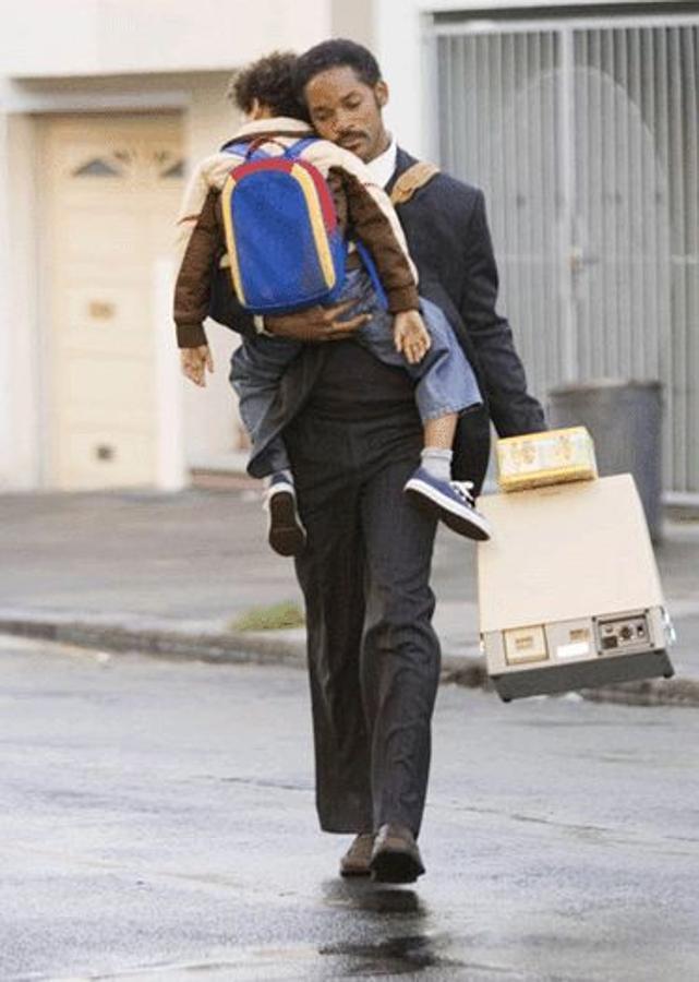 Will Smith nos transmite mucha ternura con su hijo en 'En busca de la felicidad'.