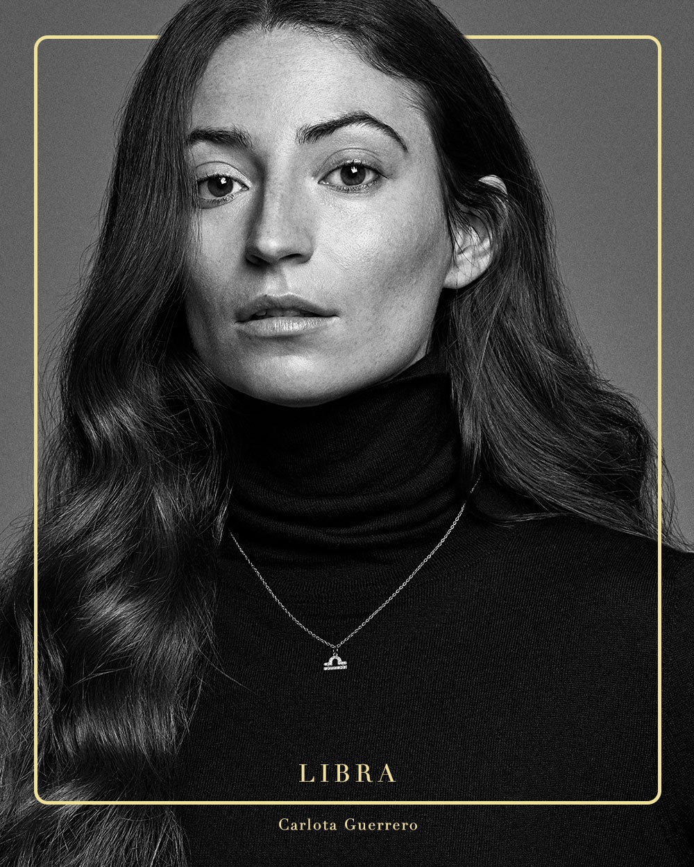 Aristocrazy colección Zodiac: Libra. Retrato de Carlota Guerrero, fotografiada por Gonzalo Manchado.